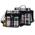 MEN SQUARE SIDEBAG 2 IN 1 SET